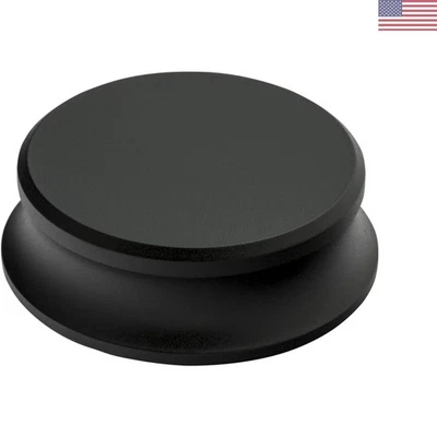 Record Stabilizer Puck - Reduces Vibration for Optimal Vinyl Playback (Black) - Image 1 of 3