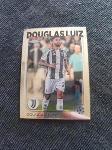 💥Douglas Luiz Topps Chrome UCC 2024-2025 Juventus #25 Karte - Bild 1 von 2