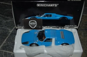 1:18 PORSCHE 904 GTS bleu Minichamps in box SEE INFO SUPERB!! - Zdjęcie 1 z 4
