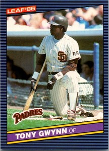 1986 Donruss #112 Tony Gwynn