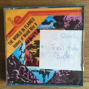 Super 8 film, The World in Flames, Authentic Footage, B&W *wrong commentary* - Bild 1 von 2