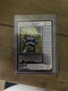 Dragon Ball Z TCG CCG Vegeta Ascendant Unlimited Foil Cell Saga - Picture 1 of 2