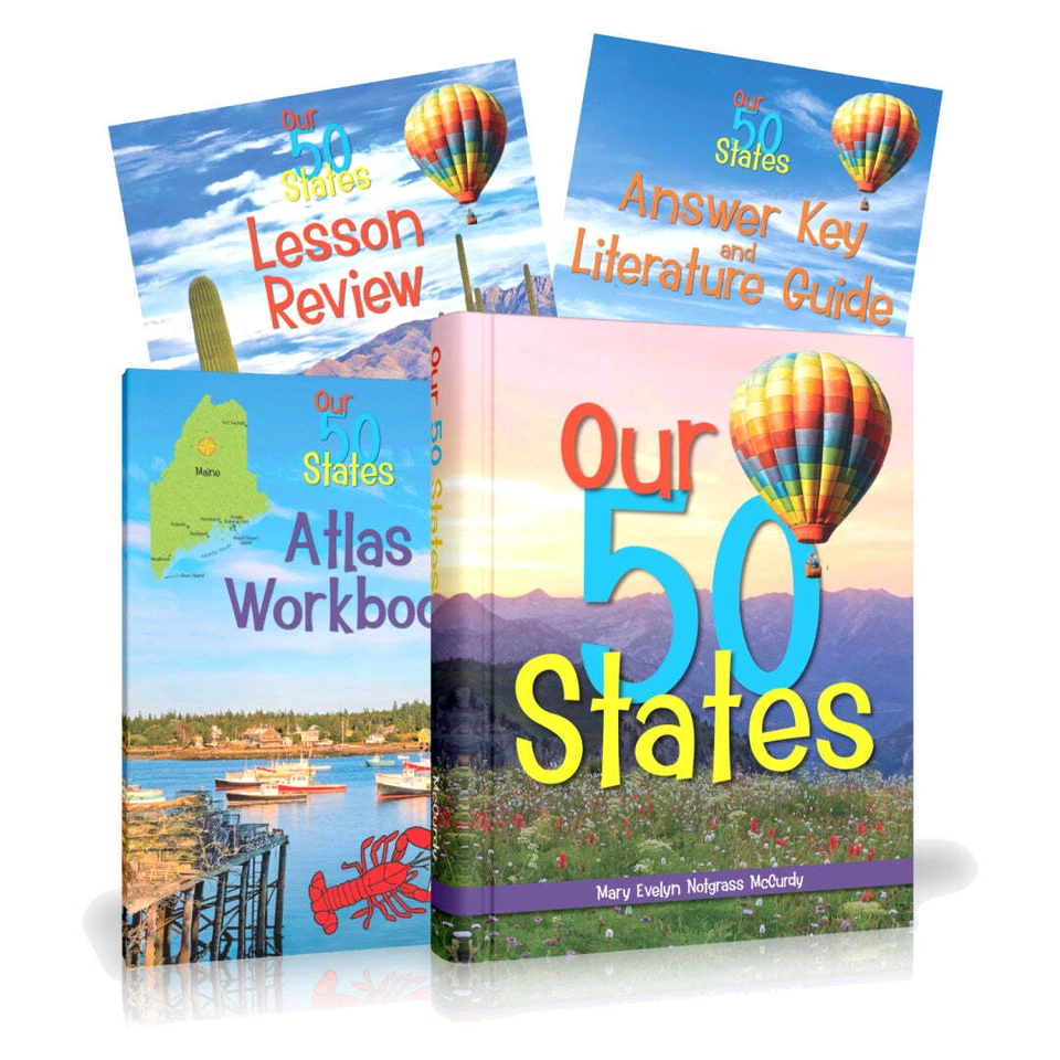 Notgrass Our 50 States Complete Elementary U.s. History Geography Curriculum