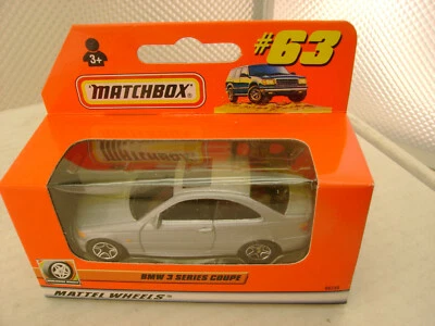 1999 MATCHBOX SUPERFAST #63 SILVER BMW 3 SERIES COUPE NEW IN BOX - Image 1 of 4