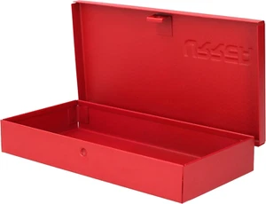 Metal Tool Box - 9.6" X 5" X 1.4" Portable Tool Storage/Organization Box with 24 - Picture 1 of 6