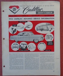 The Cadillac Serviceman Volume XXVIII Number 12, December 1954 - Picture 1 of 6