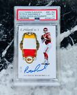 PATRICK MAHOMES 2017 FLAWLESS ROOKIE PATCH AUTOGRAPH /25 PSA 10