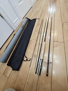 Leo Fly Rod 9ft 7/8wt 4 piece with Spare 5th Piece Extra Tip! Carry Tube Case  - Picture 1 of 10