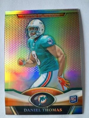 2011 Topps Platinum #44 Daniel Thomas RC - Image 1 of 2