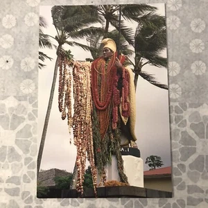 King Kamehameha the Great Kohala Hawaii Chrome Postcard 2000 Unposted - Picture 1 of 3