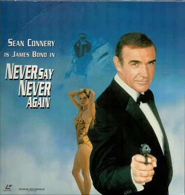 1983 James Bond Never Say Never Again Laserdiscs - Image 1 of 2