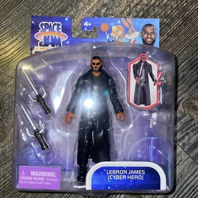 Figura de acción Neo Matrix LEBRON JAMES CYBER HERO Space Jam 2 A New Legacy 5 pulgadas Foto 1 de 4