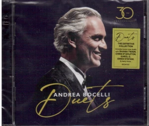 Andrea Bocelli Duets 30th Anniversary CD NEW 2-disc Ed Sheeran Alison Krauss - Picture 1 of 2