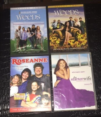 4 Tv Seasons DVD Weeds Season 1,2 , Roseanne, And The Starter Wife - Image 1 of 2
