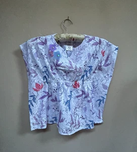 Disney Girls Kid's Frozen 2 Beach Cover Up Floral Open Weave Multicolor Size 5/6 - Picture 1 of 8
