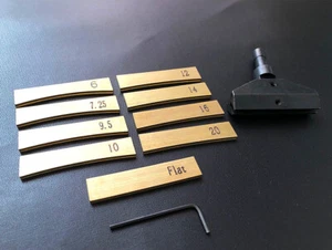 Fret Press Caul With 9 Inserts - Picture 1 of 2