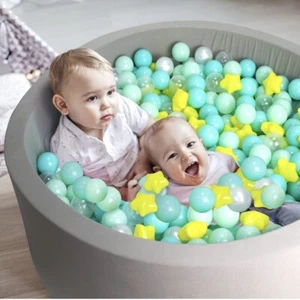 "NUOVO pozzo palla in schiuma per bambini 36" • Pit palla rotonda morbida (PALLINE NON INCLUSE) - Foto 1 di 7