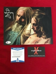 BILL MOSELEY SIGNED 8X10 PHOTO! 3 FROM HELL! BECKETT COA! OTIS! HORROR! ZOMBIE! - Picture 1 of 6