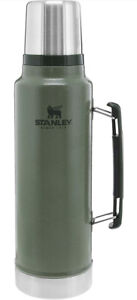 NEW Stanley Classic Stainless Steel Vacuum Insulated Thermos Bottle, 1.5 qt