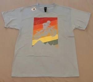 Dirt Bike Motocross Youth Large T-Shirt Bike Vintage Sports Racing NWT - Picture 1 of 3