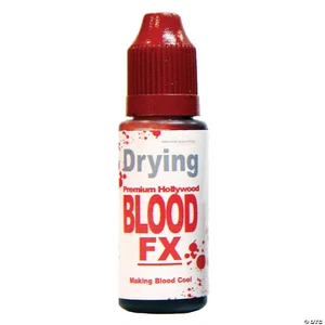 Tinsley Transfers Rosso Asciugatura Sangue Fx Trucco Accessorio Adulto, Multicolore - Foto 1 di 1