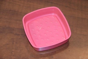 Tupperware Vintage Pink Soap Dish, Sponge Rest, Scouring Pad Holder 804 - NEW - Picture 1 of 2