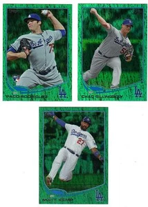 2013 Topps Series 1 Emerald Chad Billingsley Los Angeles Dodgers # 158 - Picture 1 of 1