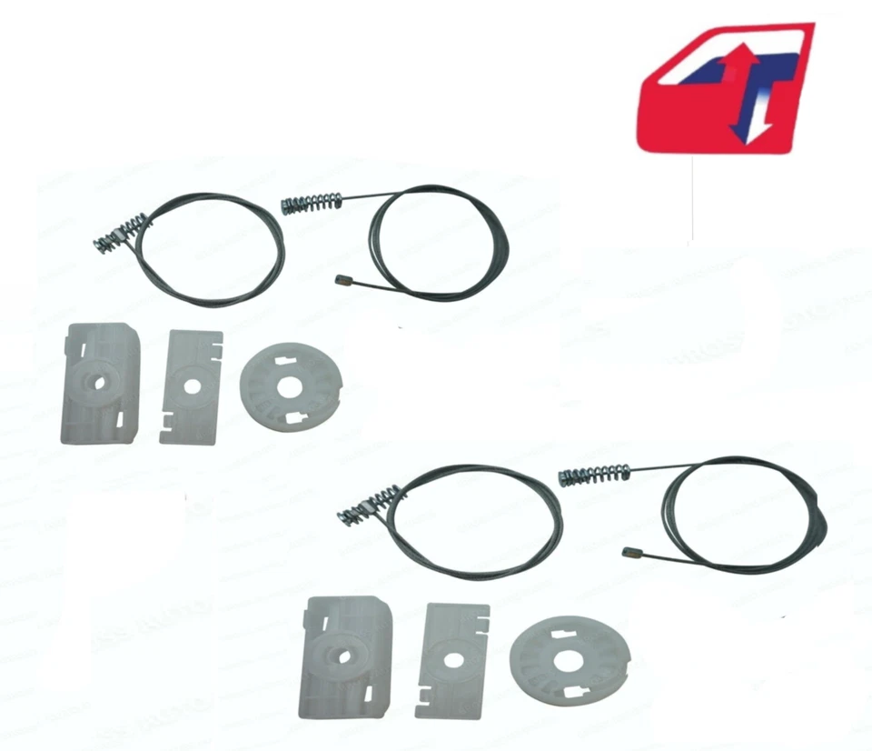 Подходит для BMW 645CI 2004-2005 годов выпуска комплекты для ремонта обоих регуляторов заднего стекла - Изображение 1 из 1