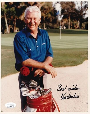 Подписанная фотография Кена Вентури JSA - Изображение 1 из 2