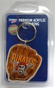Pittsburgh Pirates MLB Acrylic Glove Keychain - Picture 1 of 1