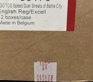 Yu-Gi-Oh! Speed Duel: Streets of Battle City Box FACTORY SEALED CASE RARE - Picture 1 of 1