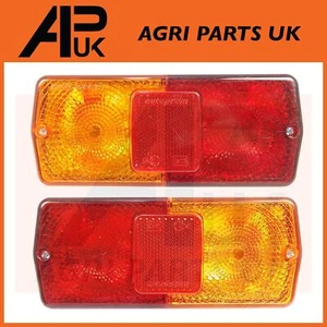 Pair Rear Combination Lights Lamps for Massey Ferguson 550 565 575 590 Tractor - Picture 1 of 5