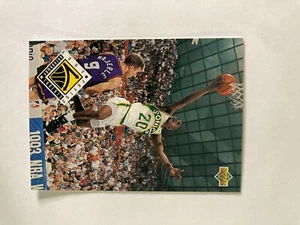 Gary Payton- Fleer 1991 #441 Seattle Supersonics NBA Basketball Card - Picture 1 of 2