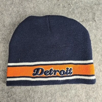 Gorro tejido vintage Colosseum Athletic Detroit Foto 1 de 4