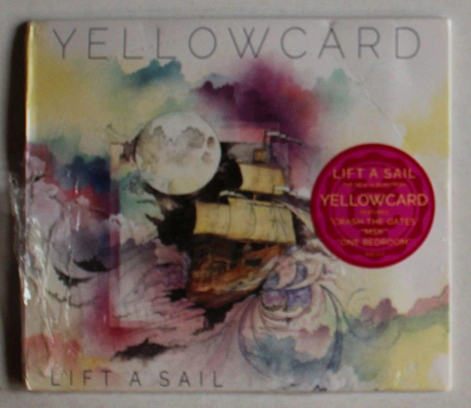 Yellowcard Lift A Sail US Card-FOC CD 2014 Sealed Hypesticker - Bild 1 von 1