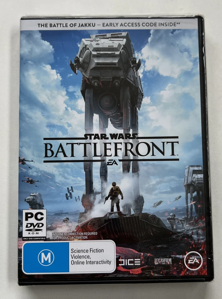 Star Wars Battlefront (PC DVD-Rom Game, 2015) Brand New And Sealed Australia - Image 1 of 4