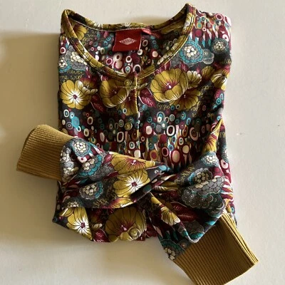 Cárdigan Oilily Algodón Tejido Floral Abotonable S Multiprint Algodón Amarillo, Verde Foto 1 de 4