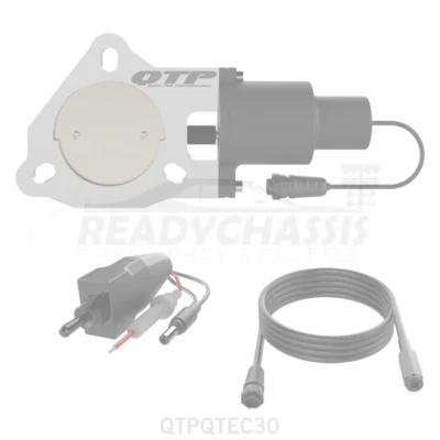 QuickTime 3.00 Inch Electric E xhaust Cutout Valve QTEC30 - Image 1 of 2