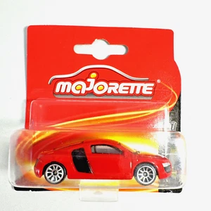 MAJORETTE Audi R8 Red Mint in Card Diecast Car Model Made in Thailand - Imagen 1 de 4