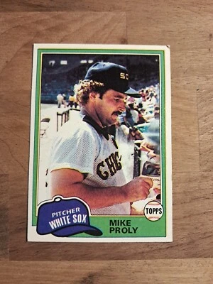 1981 Topps - #83 Mike Proly - Image 1 of 4