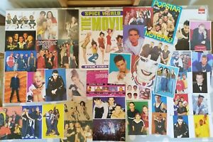 90s Pop Music Memorabilia Spice Girls Sticker Album Backstreet Boys Photos +more