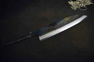 Japanese Chef Knife Blade only Tosa Tsukasa Aogami Super  Satsuma 210mm 4397 - Picture 1 of 11