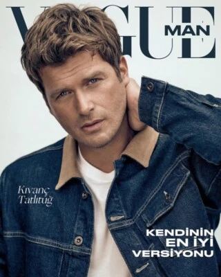 vogue Man Turkey October 2024 Kıvanç Tatlıtuğ / Fast Shipping Worldwide Foto 1 de 4