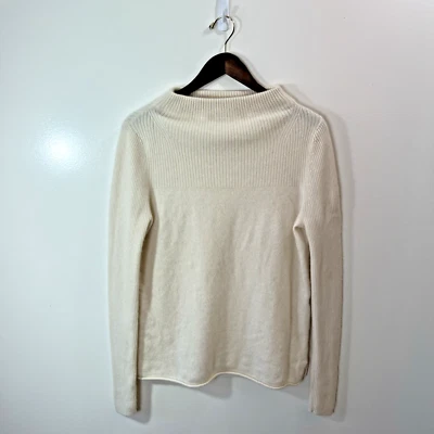 Suéter Sundance Mujer Cachemira Talla M Crema Minimalista Cápsula Armario Lujo Foto 1 de 4