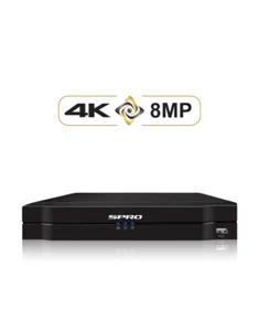 SPRO 8MP/4K 4CH 5-in-1 HD CCTV DVR Recorder with Power-Over-Coax DHDVR06-B4-V2 - Picture 1 of 2