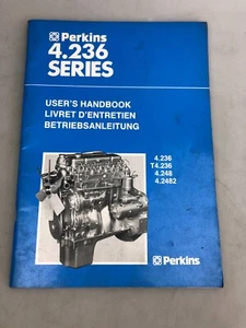 PERKINS engine - series 4,236 / T4,236 / 4,248 / 4,2482 - operating instructions - Picture 1 of 4