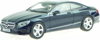 Mercedes Benz S Class Coupe C217 2014 Canvasite Blue Metal Kyosho B66961241 1/43 - Image 1 of 4