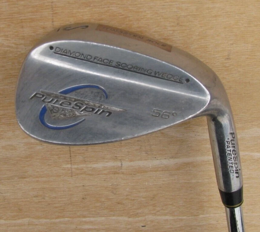 PURESPIN SAND WEDGE 56 LOFT STEEL SHAFT RIGHT HANDED RH PURE SPIN - Image 1 of 4