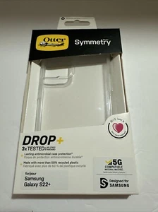 OtterBox Symmetry Series Drop+ Case for Samsung Galaxy S22+ 5G (Clear) - Zdjęcie 1 z 3