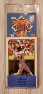 Colección Topps Baseball Talk 1989 set 19, Canseco sellado de fábrica - Imagen 1 de 9